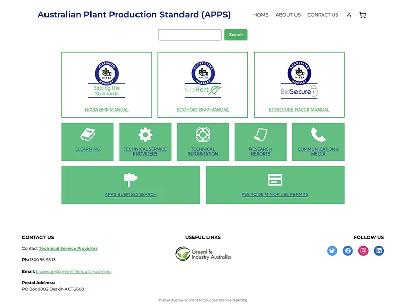 Australian Plant Production Standard (APPS)